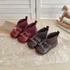 Botas Nuevas para Niños Primavera y Otoño 2026 Lindos Cuadros Lazo Botas Tipo Calcetín Niña Pequeña Niña Bebé Suela Suave Elegantes Botas de Piel