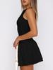 Di Yun Vestido Corto Elegante de Color Sólido Estilo Europeo y Americano Transfronterizo Ropa para Mujer Primavera/Verano 2026 Sitio Independiente de Amazon
