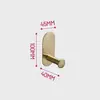 Estante de almacenamiento para baño sin taladro, portarrollos de papel higiénico, estante de acero inoxidable para papel higiénico, estante de almacenamiento para film de cocina