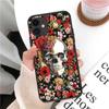 Adecuado para funda de teléfono iPhone 17, Nuevo modelo de comercio exterior, Funda de teléfono de calavera de Halloween para parejas, Horror