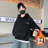 Moletom de Inverno com Capuz para Meninos, Estilo Coreano Casual Pulôver para Crianças, Macio e Resistente ao Frio, Quente