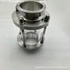 304 Higiênico Grau Alimentício Carregamento Rápido Espelhado Tubo de Aço Inoxidável Copo de Visão Carregamento Rápido Passante Espelhado Fornecimento de Fábrica