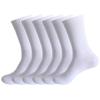 Amazon Hot Sale Mesma primavera e verão Mesmas meias para homens e mulheres Casual Longo Borracha Meias rasas Verão Branco Meias de comprimento médio