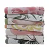 Toalla Nueva de Jacquard de Gasa, Toalla Cuadrada Floral de Algodón Puro para Lavar la Cara, Toalla de Mano para Colgar, Toalla Cuadrada de Gasa de Algodón Puro para Bebé