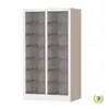Armário de Armazenamento Doméstico para Papel A5 com Rodas Gaveta Multi-Camadas Cor Cosméticos Esmalte em Gel Lanches Caixa de Armazenamento de Aperto