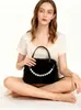 Bolsa Fofa de Nicho Super Popular para Mulheres Outono e Inverno 2025 Nova Tendência Venda Quente Bolsa Transversal Bolsa de Mão Bolsa de Balde Peluda