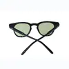 Gafas de Sol Retro para Mujer 2025 Nueva Moda Gama Alta Ins para Rostro Grande Aspecto Adelgazante Protector Solar Gafas de Sol Marrones para Parejas Masculinas