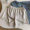 Shorts de Segurança de Renda para Mulheres, Respirável e Amigo da Pele, Anti-Exposição, Controle de Barriga, Shorts de Segurança Anti-Exposição