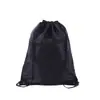 Pantalones de poliéster listos para usar con bolsillo de solapa y cordón, Mochilas con doble cordón, Mochilas deportivas hechas a medida, Impermeables hechas a medida