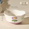 Tazón de Yogur Lindo y Estéticamente Agradable, Tazón Doméstico, Tazón para Sopa, Plato, Tazón para Fideos Instantáneos, Plato de Cena, Cuchara, Vajilla de Cerámica, Juego de Tazón y Plato