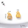 Esperando el estilo ins chino colgante de caramelo de diamante accesorios de joyería diy de oro vietnamita colgante de planeta rosa feliz