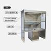 Mesa de Amostragem de Patologia Forense de Aço Inoxidável para uma Pessoa, Mesa de Laboratório de Sucção e Elevação Ajustável para Duas Pessoas, Específica para Laboratório