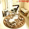 Bestseller transfronterizo en Amazon: Alfombra decorativa de suelo suave antideslizante para sala de estar, sofá, mesa de café, imitación de cachemira, amigable con la piel, visual 3D