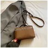 Bolsa Caixinha Personalizada Simples para Mulheres Moda Primavera 2026 Elegante Textura de Alta Qualidade Bolsa de Ombro Transversal