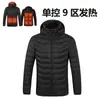 Ropa Inteligente Térmica Transfronteriza, Chaqueta Térmica de Invierno, Abrigo de Algodón Calefactable, Abrigo de Algodón con Calefacción Eléctrica de Temperatura Constante, Ropa Térmica al por Mayor