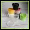 Botella T de crema 100g botella de crema boca ancha caja de plástico para mascarilla botella para rellenar 100g botella para rellenar botella para ungüento