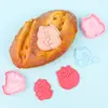 Molde de Galleta 3D para Cachorro West Highland Terrier, Molde de Galleta Realista, Cortador Estampador de Galletas de Fondant, Tipo Prensa 3D