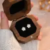 Pendientes de Flor de Cerezo de Plata Pura S999 para Mujer, Estilo Japonés Simple, Diseño Dulce y Fresco, Pendientes de Flor Juveniles al por Mayor