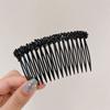 Horquilla de Moda Full Diamante para Cabello Peine de Ocho Caracteres Flequillo Mujeres 2023 Nuevo Parte Trasera de la Cabeza con Diente Strass Colorido Flequillo Roto Frontal