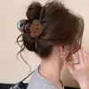 Pinza Grande para el Cabello Grueso, Estilo de Alta Gama para Mujeres, Nuevo Modelo 2026, Pinza de Tiburón Completa para la Parte Posterior de la Cabeza, Accesorio para el Cabello