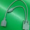 DB9 hembra a MD6 macho + RJ45 bus cable multimedia cable de control cable de datos cable adaptador especial cable de computadora