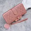 2024 Nueva Cartera Pequeña para Mujer Diseño de Nicho Largo Sentido del Diseño Estilo Ins Cartera para Mujer Estilo Coreano Billetera para Monedas de Estudiante Moderna