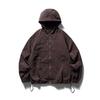 Vestido de verão do sul 2024 outono novo japonês costura dividida anel de metal jaqueta com capuz casual jaqueta solta para homens