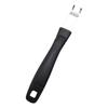 Abreplatos de acero inoxidable accesorios para barbacoa al aire libre tenedor de mango largo de 22 cm cubeta de carbón destornillador pinzas para fuego cambiador de carbón