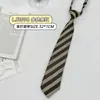 Tokio a la edad de jk lindo japonés corbata original estilo estudiante universitario raíz de pluma cuerno plano marrón pequeña colección