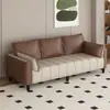 Nuevo Sofá de Tela Técnica Teclado de Piano para Casas de Alquiler, Apartamento Pequeño Sencillo, Tienda de Ropa, Sofá Lavable Resistente a Arañazos de Gato