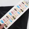 Uñas Artísticas Europeas y Americanas de Nuevo Estilo, Uñas Portátiles con Acabado de Alta Gama, Paleta de Colores Dopamina, Look Femenino, Tiras de Uñas Pre-Fabricadas al por Mayor