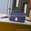 Versión Ancha Especial Transfronteriza Bolso Mensajero Pequeño Nuevo para Presbicia Cierre de Piel Genuina Bolso de Mano Cadena para el Brazo para Viajes al Trabajo Bolso para Mujer