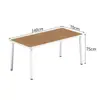 Juego de muebles de exterior para jardines de villas, patios al aire libre, balcones, patios traseros, cafeterías y salones de té de ocio