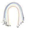 Cuerda de cera coreana para colgar joyas, colgante de jade, cuerda de color, hilo de cera, accesorios, collar con cierre de langosta para hombre y mujer, cuerda de cuero encerado