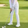 2026Pgm Roupa de Golfe Infantil Calças de Verão para Meninas Calças de Tecido Esportivo Macio Elástico