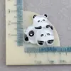 Caixa de Armazenamento DIY Grampo Animal de Desenho Animado Acessórios de Resina Geladeira Panda DIY Cola Cremosa Adesivo Materiais de Decoração