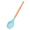 Utensilios de cocina de silicona para cocina, siete piezas, espátula de silicona para cocinar, colador, cuchara para sopa, juego de cuchara y pala de cocina multiusos