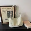 Bolsa Grande de Moda e Simples para Mulheres 2026 Nova Bolsa de Ombro Transversal Casual para o Dia a Dia Bolsa Tote Macia Bolsa Dumpling