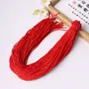 Pulsera de Hilo Rojo, Estilo Delgado, Pulsera de Buena Suerte y Seguridad, Tejido Simple, Ajustable, Hilo Rojo de Pareja para Seguridad, para Niñas