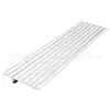 Venta Directa de Fábrica Rampa de Aleación de Aluminio Pasaje Sin Barreras Placa de Escalón Felpudo Umbral Antideslizante 601-25mm para Uso en Taller