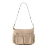 Bolso para Mamá Estilo Nuevo, Bolso Cruzado, Bolso de Hombro de Gran Capacidad para Mujer, Bolso de Tela de Nylon con Múltiples Compartimentos, Bolso Casual, Bolso Grande para Mujer
