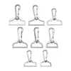Gancho de liga metálica plano de três linhas para atacado de fábrica, fivela de gancho de metal, fivela de cinta, gancho de alça de ombro, acessórios de ferragens para roupas e bolsas