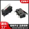 Microinterruptor Kw-12A de Tres Pines Cabeza Roja con Palanca Normalmente Abierto Normalmente Cerrado Micro Desplazamiento Medio Interruptor de Límite