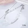 Yilian novo estilo Chanel Pérola cadeia portátil dupla cadeia pulseira pulseira caixa de telefone chaveiro-cadeia resistente a quedas atacado