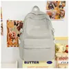 Mochila de estilo japonés, minimalista y versátil, adecuada para chicas de secundaria y preparatoria, perfecta para llevar libros a clase, con gran capacidad