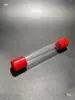 Tubo transparente de plástico rígido PVC em estoque, tubo de embalagem de plástico com tampa, tubo de PC, diâmetro 5-38mm, pode ser cortado sob medida