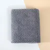 Toalla Cuadrada a Cuadros de Piña Coral Terciopelo Absorbente Suave Engrosada Lisa Toalla de Cocina Trapo de Limpieza Toalla de Mano Venta al por Mayor
