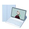 Adequado para Samsung Tab S10Fe Capa Protetora para Teclado Bluetooth A9Plus Tecla Redonda Teclado Touch Slot para S9 Pen Capa de Couro