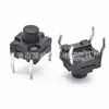 Interruptor Táctil Impermeable 6*6*7mm Conector de Cuatro Pines Microinterruptor de Botón Alto para Cafetera de Leche de Soya