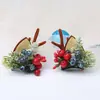 Diadema de Navidad para niños, par de pinzas para el pelo, pinza de asta, diadema de flor linda para niños, diadema de Navidad DIY